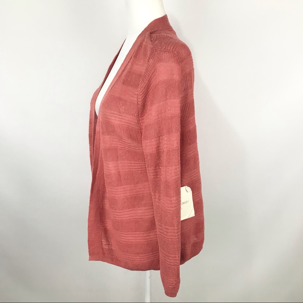 NWT Cynthia Rowley 100% Linen Cardigan - Picture 3 of 7
